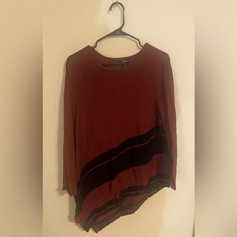 Alfani, 3x, asymmetrical hem